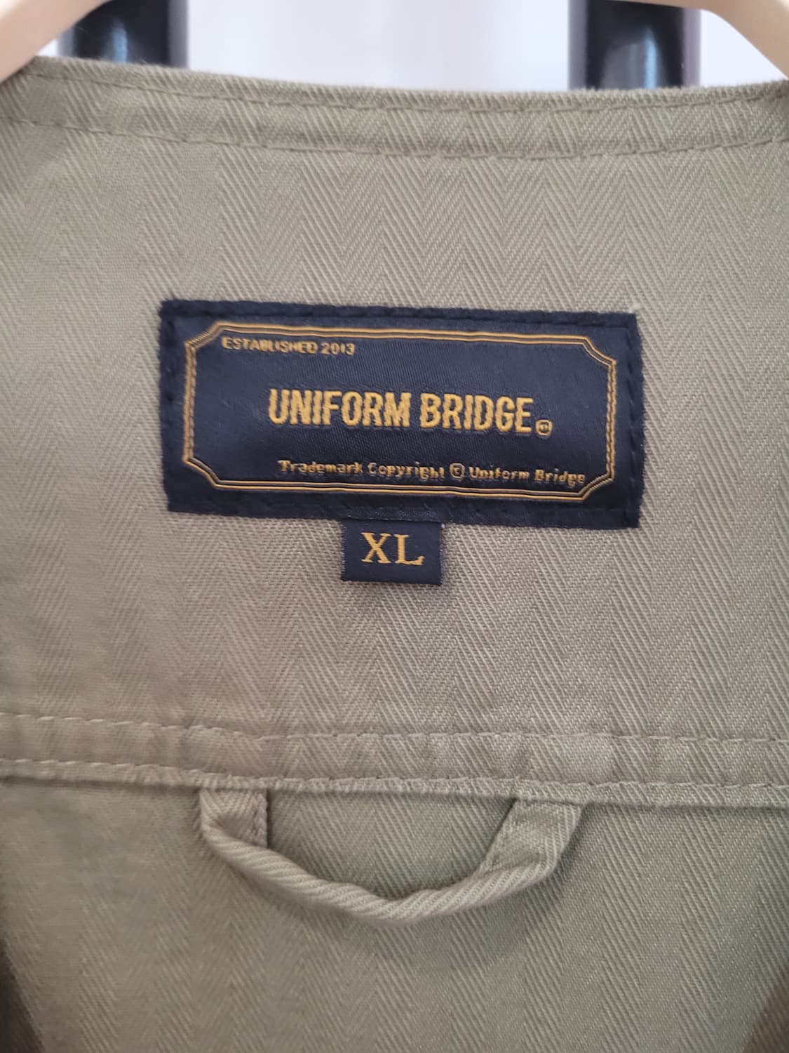 유니폼브릿지 아메카지 노카라 자켓 XL사이즈 상품이미지2