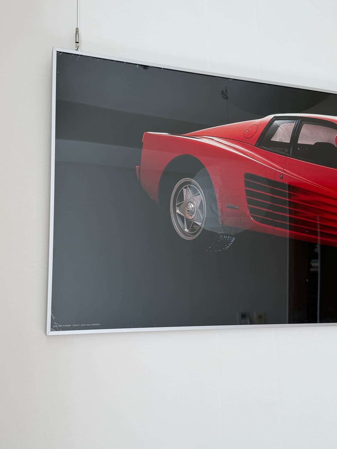 Vintage 1980 Ferrari Testarossa poster 상품이미지4