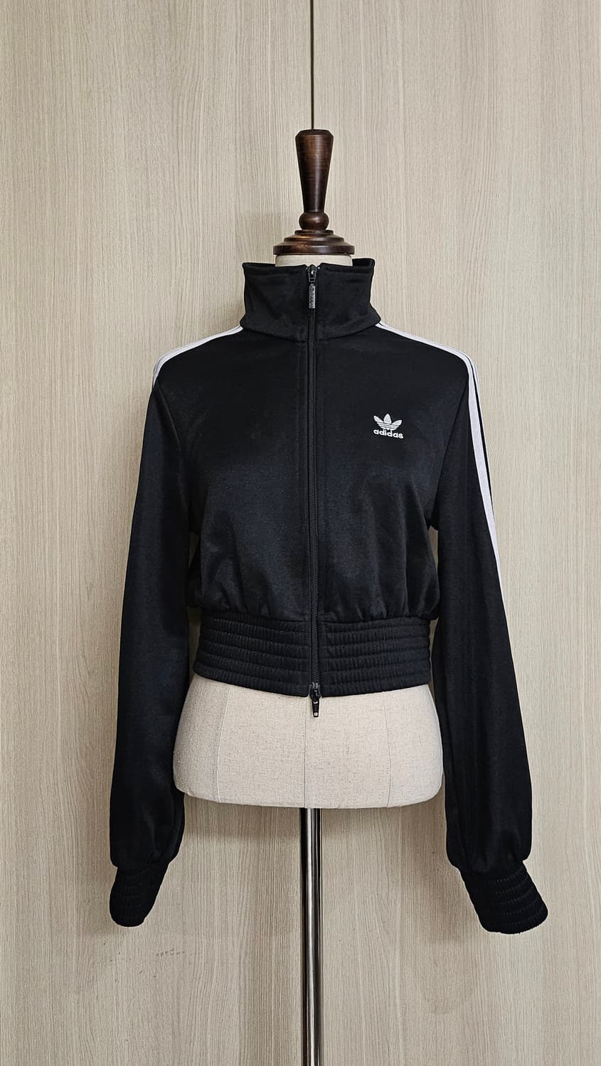 [아디다스 오리지널스 크롭 트랙탑 S 블랙 여자 트레이닝 자켓 상품이미지3