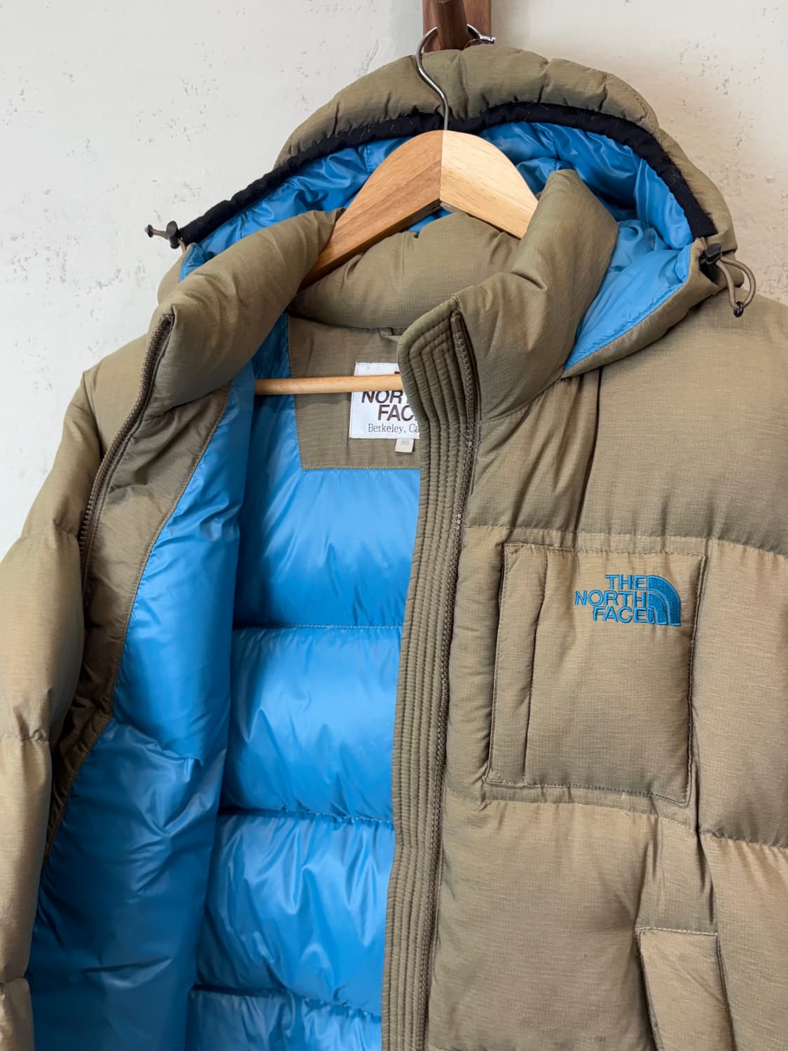 노스페이스 구스다운 후드 패딩 상품이미지4