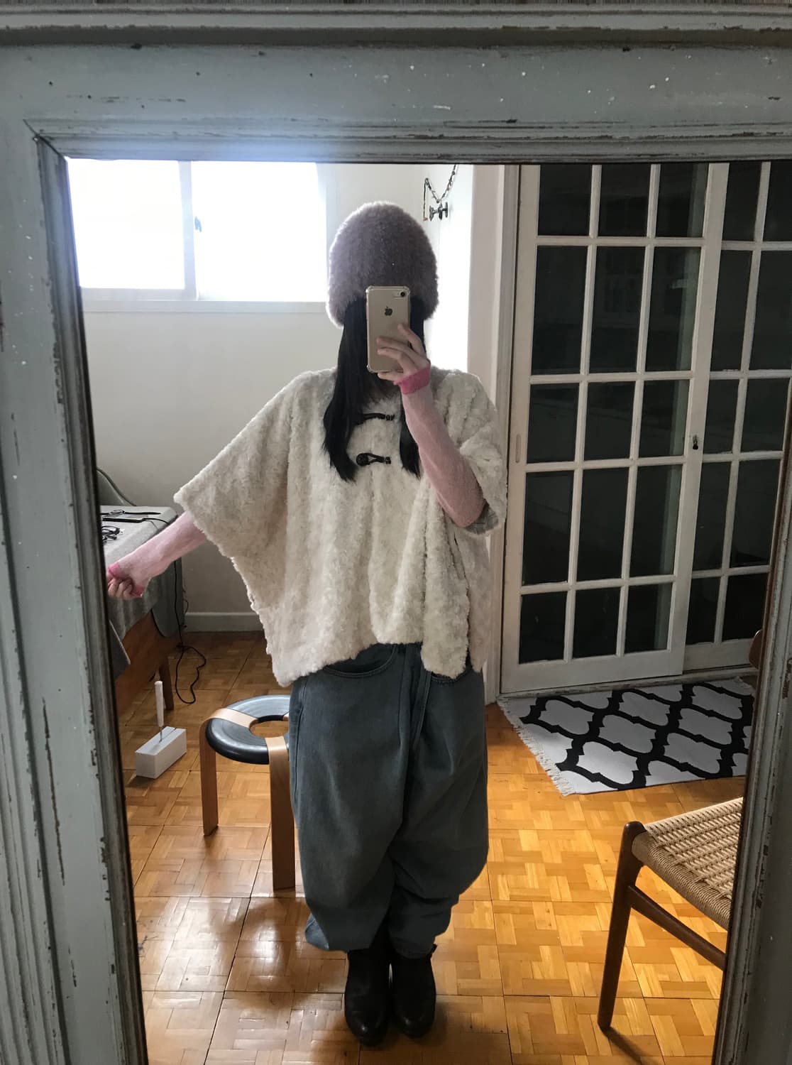  vintage fur beanie  상품이미지4