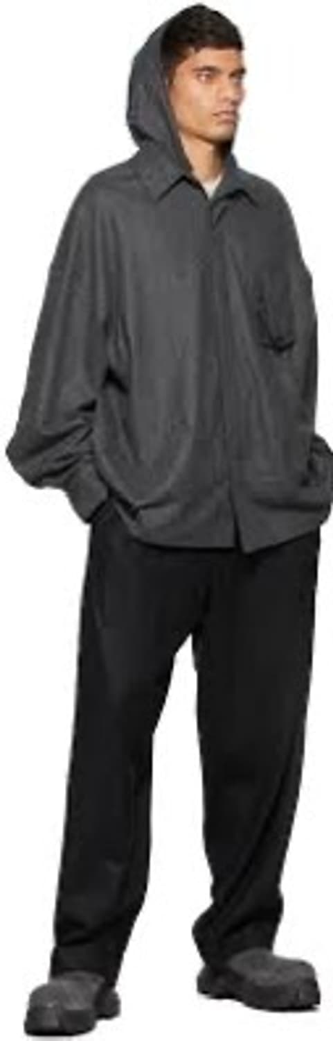 혜인서 울 후드 셔츠 상품이미지2