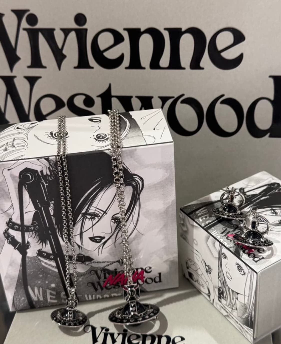 비비안웨스트우드 나나 콜라보 orb 목걸이 상품이미지2