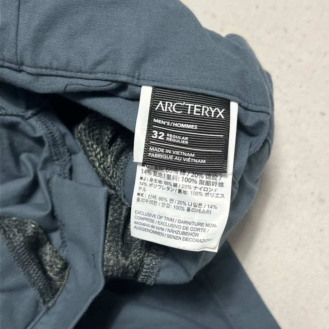 32 아크테릭스 테크니컬 감마 코튼 팬츠 상품이미지5