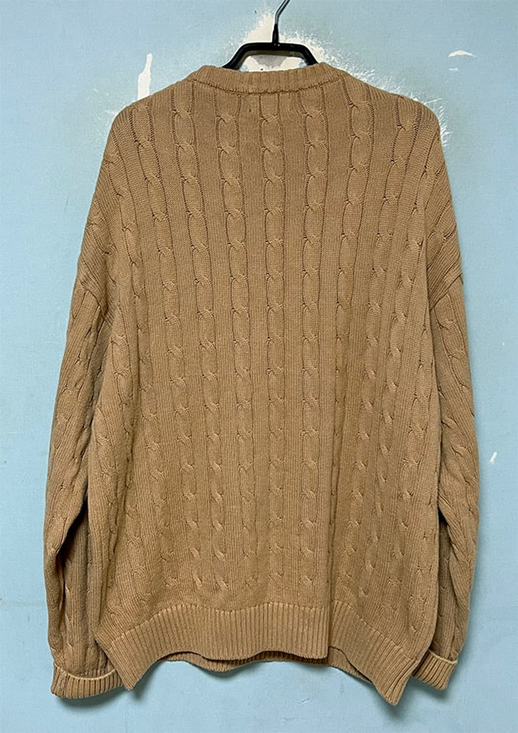 YALE 예일 남자 꽈배기니트 케이블 XXL 110 상품이미지2