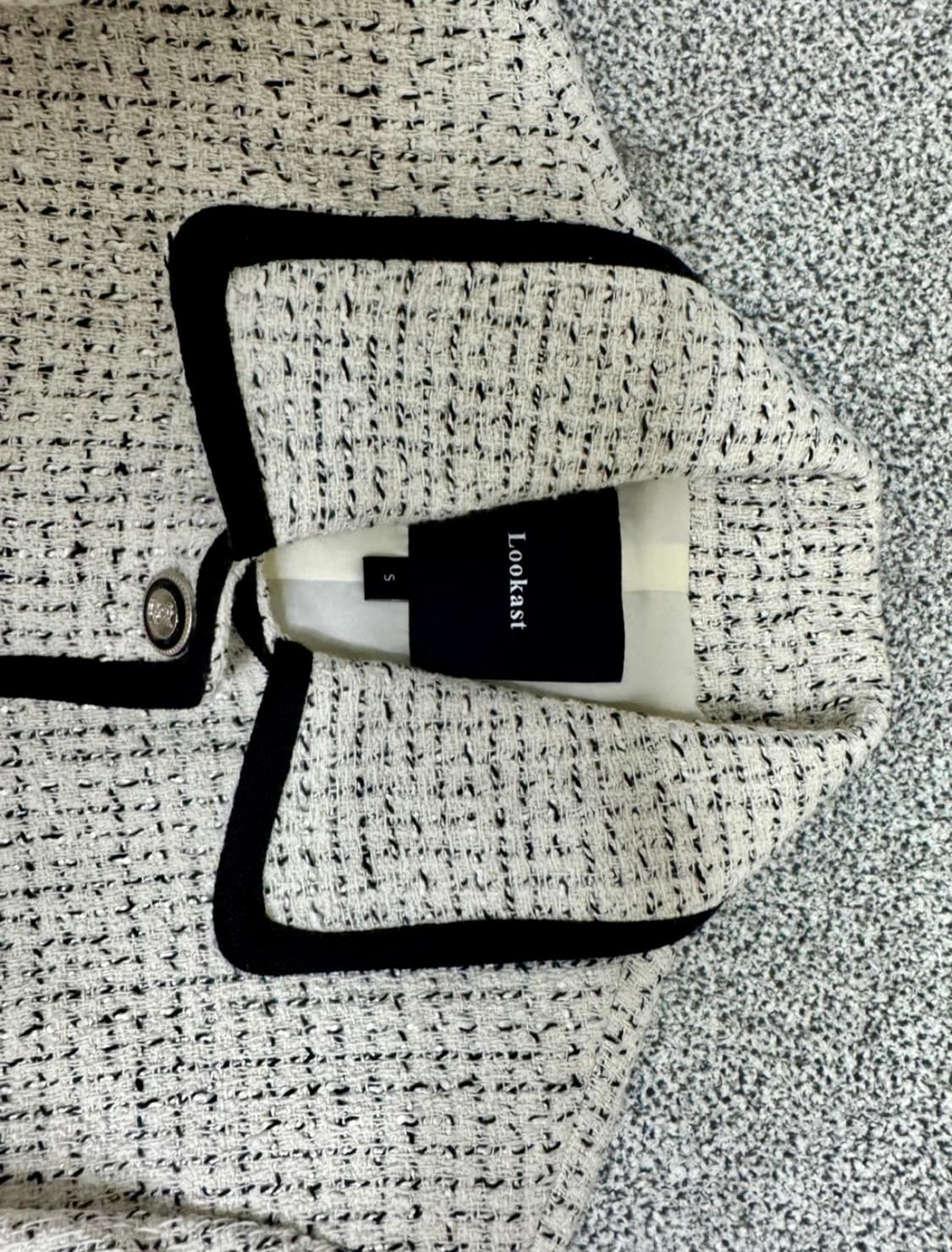 LOOKAST 트위드 울자켓 (새상품) 상품이미지9