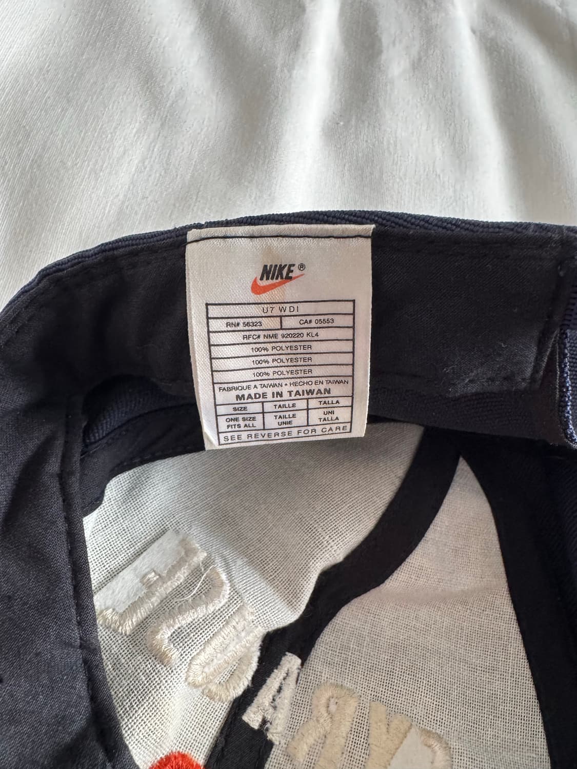 90s 나이키 시라큐스 유니버시티 볼캡 상품이미지9