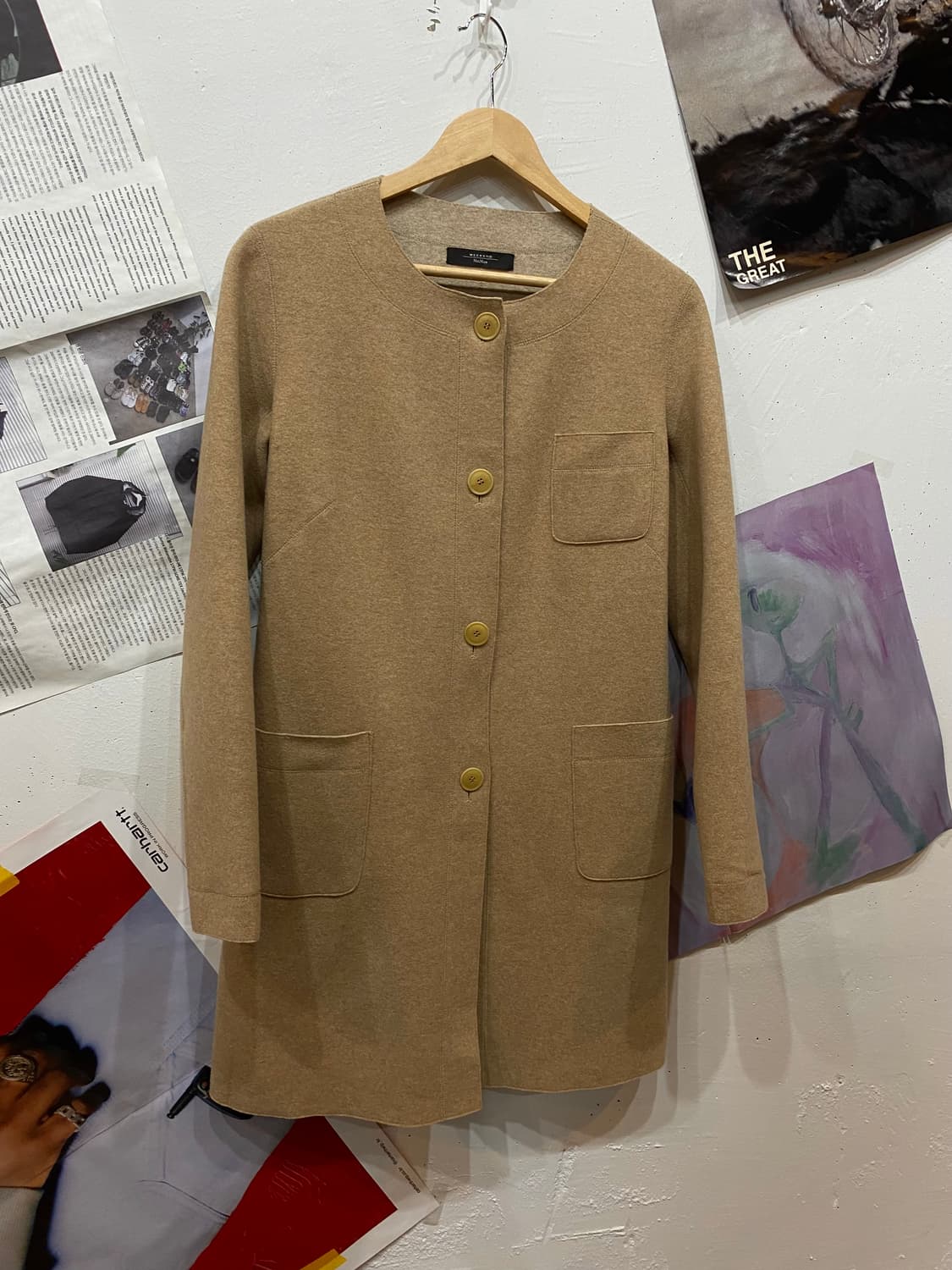 막스마라 울 자켓 코트 상품이미지1