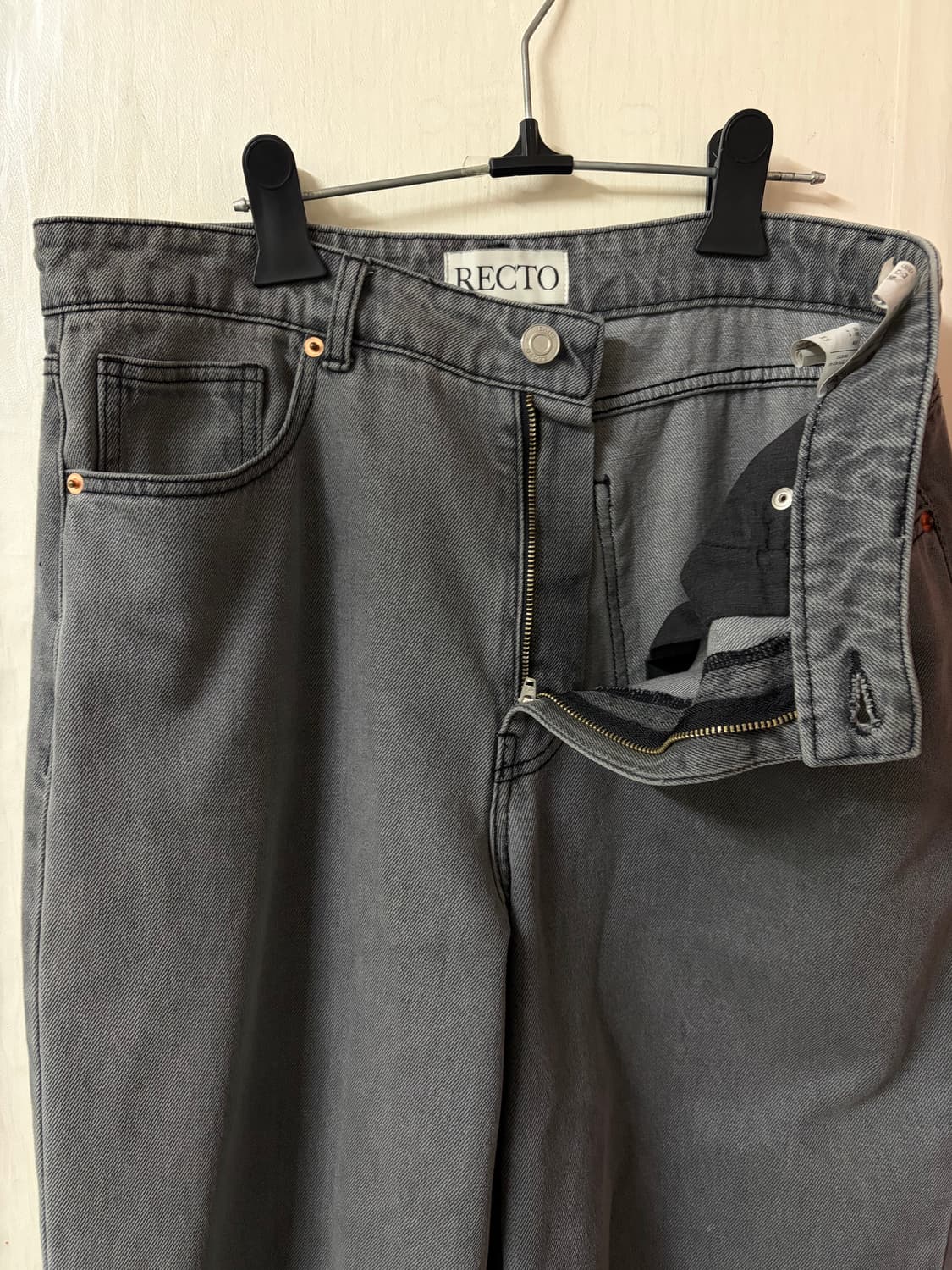 렉토 / 라이트그레이 데님팬츠 / M 상품이미지7