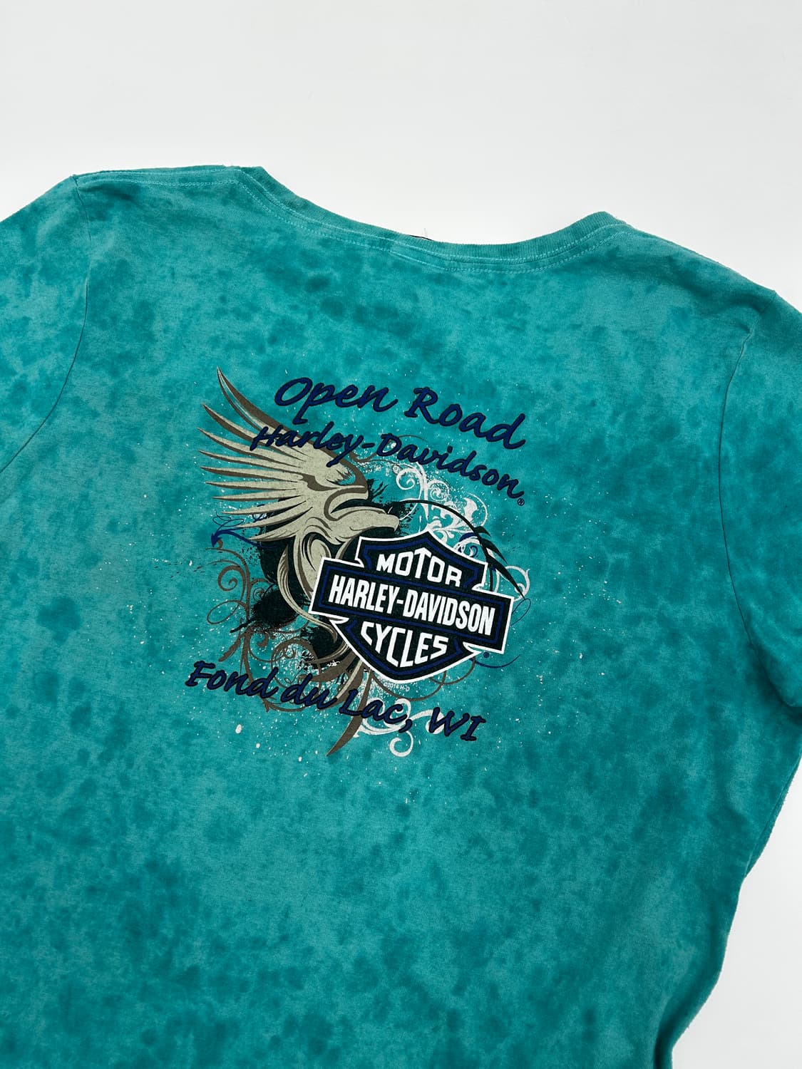 할리데이비슨 우먼 타이다이 반팔티 상품이미지4