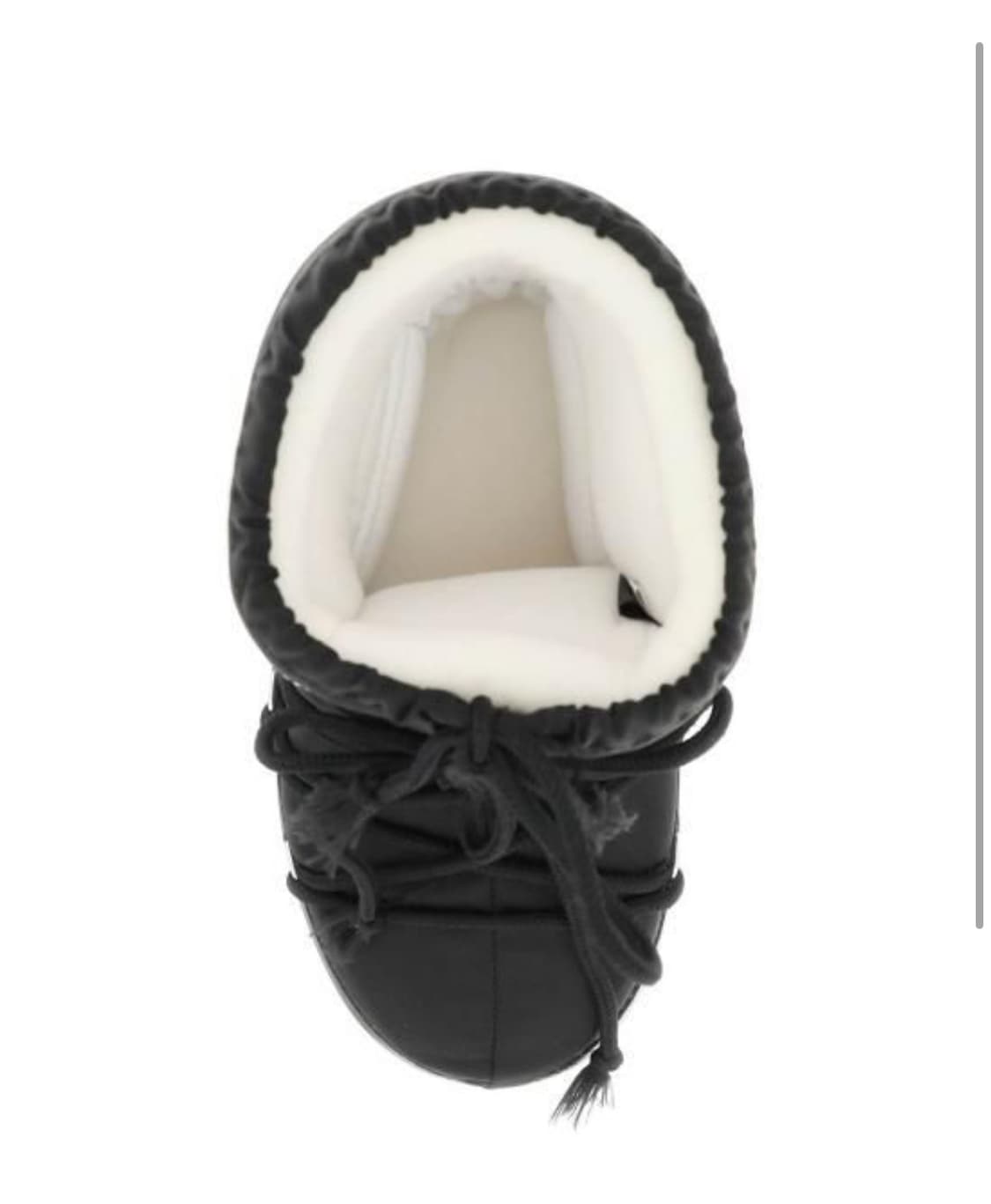 문부츠 36-38 아이콘 로우 나일론 부츠 블랙 상품이미지2