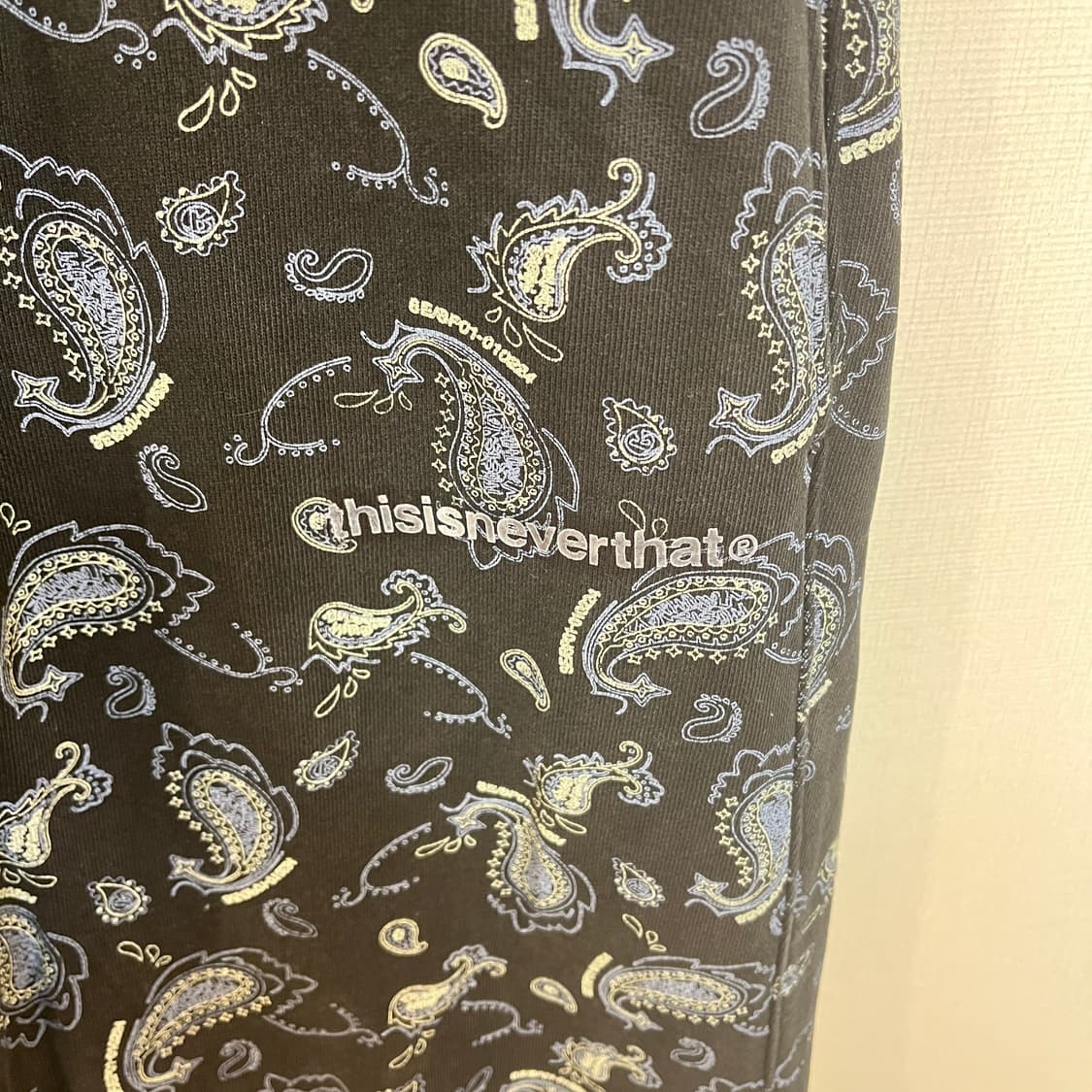 (L) 디스이즈네버댓 페이즐리 조거팬츠 상품이미지2