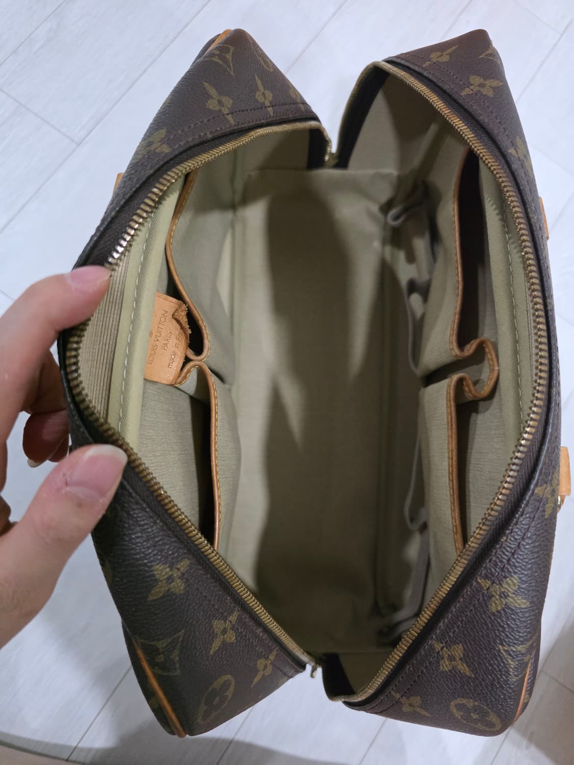 루이비통 모노그램 도빌 토트백 핸드백 여행용가방 상품이미지8