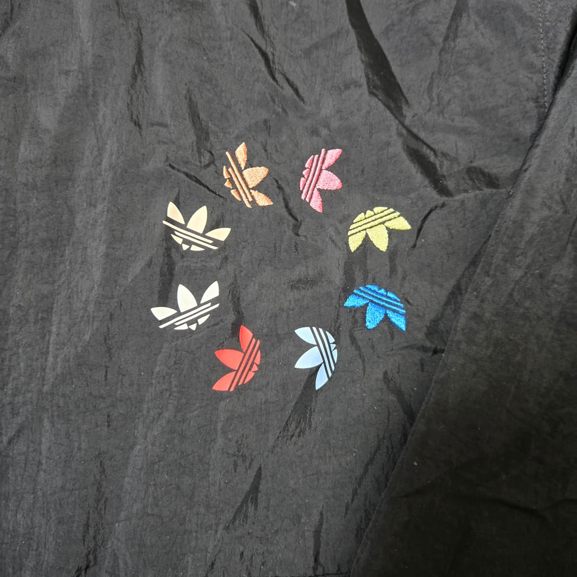 아디다스 볼드 우븐 트랙탑 블랙 멀티컬러 XL 상품이미지2