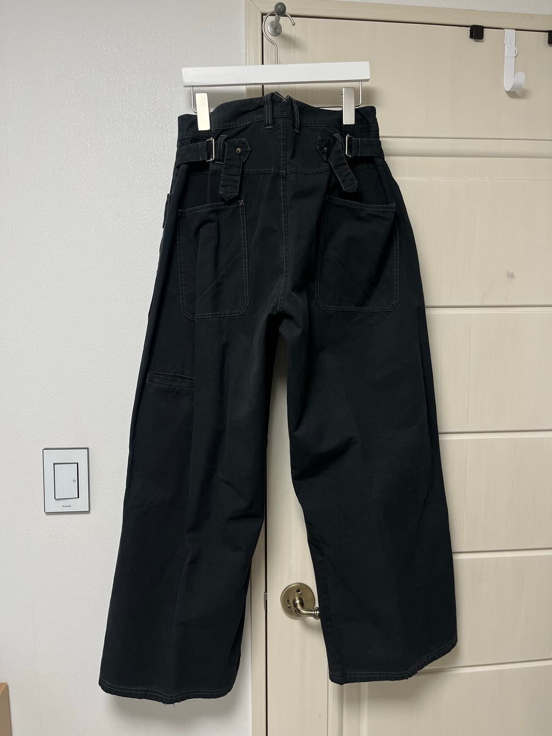 [3]폴리테루 파라팬츠 다크네이비 상품이미지3