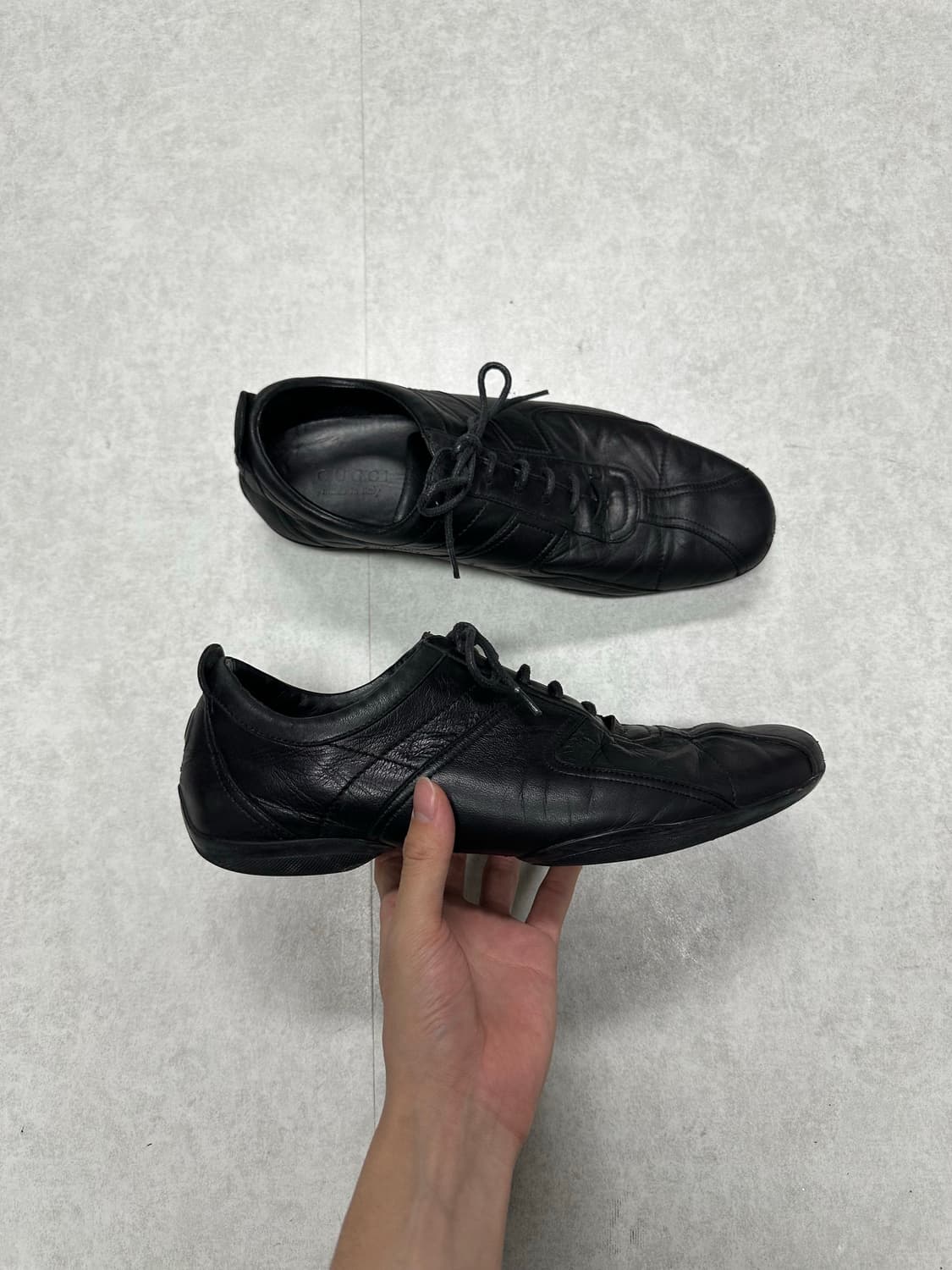 구찌 레더 스니커즈 상품이미지7