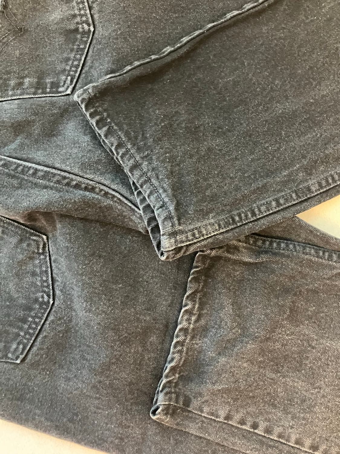 90s Levi’s black 505 orange tab (USA) 상품이미지6