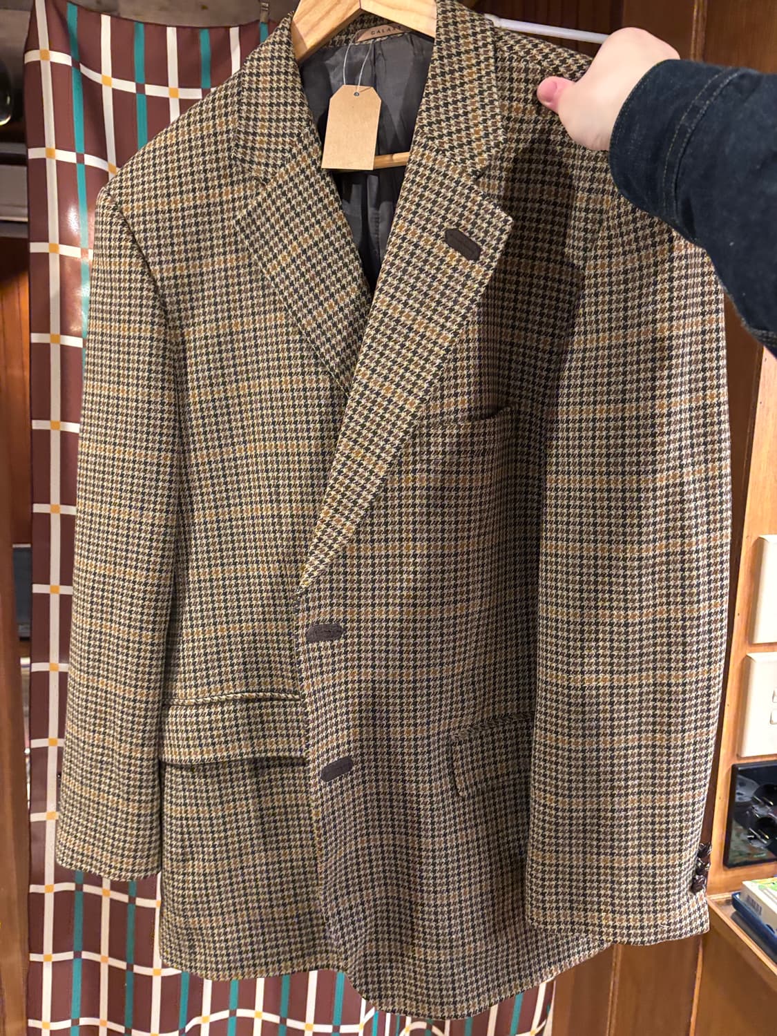 제일모직 갤럭시 체크 블레이저 상품이미지2