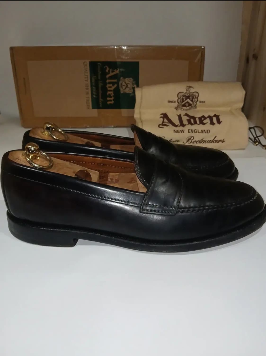 [판매]ALDEN 67540 LHS 알든 라벨로 쉘코도반 페니로퍼9.5 상품이미지6
