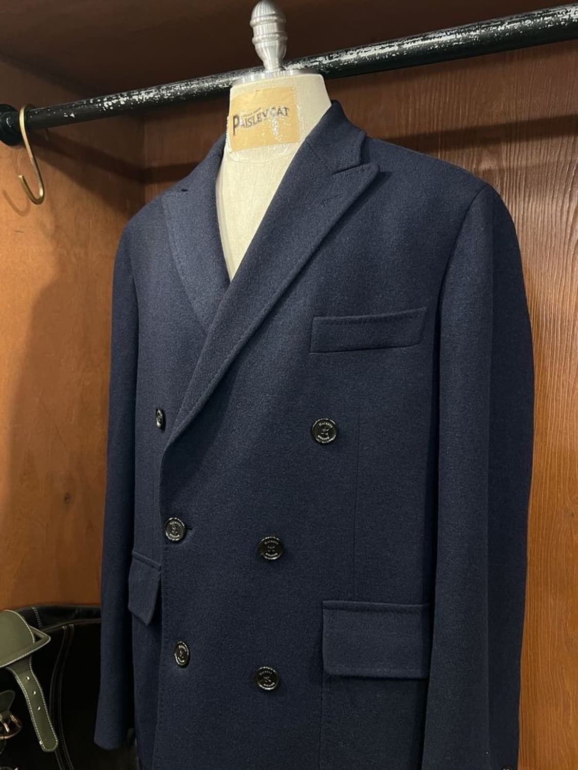 해켓 런던 더블 코트 상품이미지2