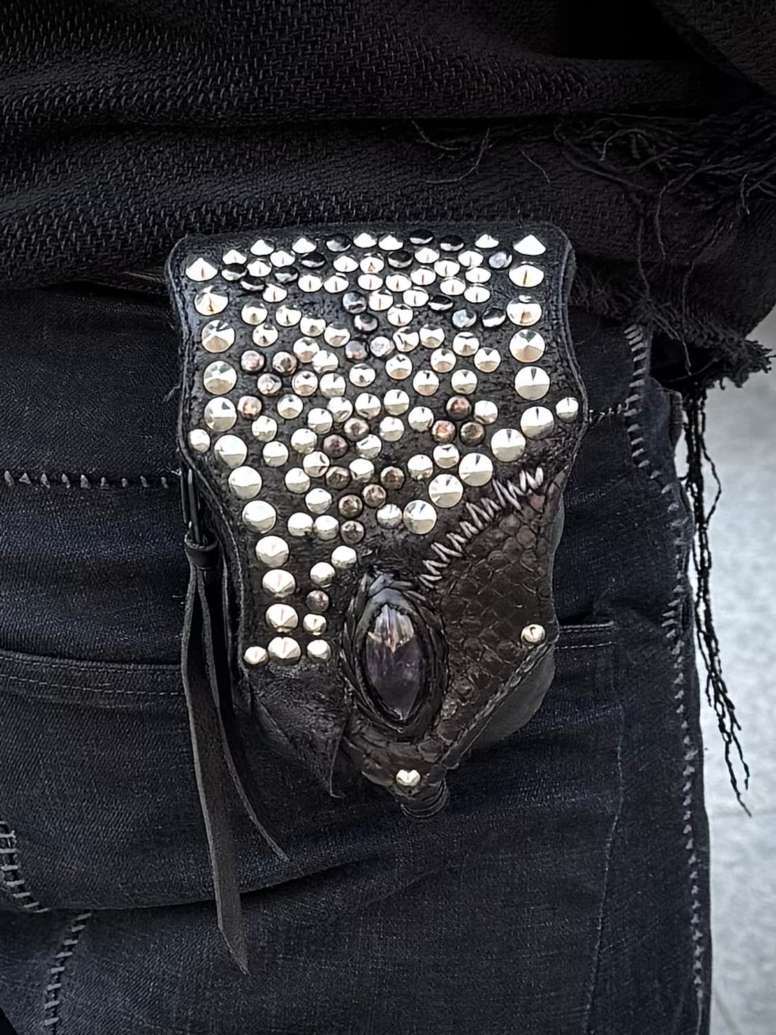 KMRii Studded Cigarette Belt Pouch 상품이미지7