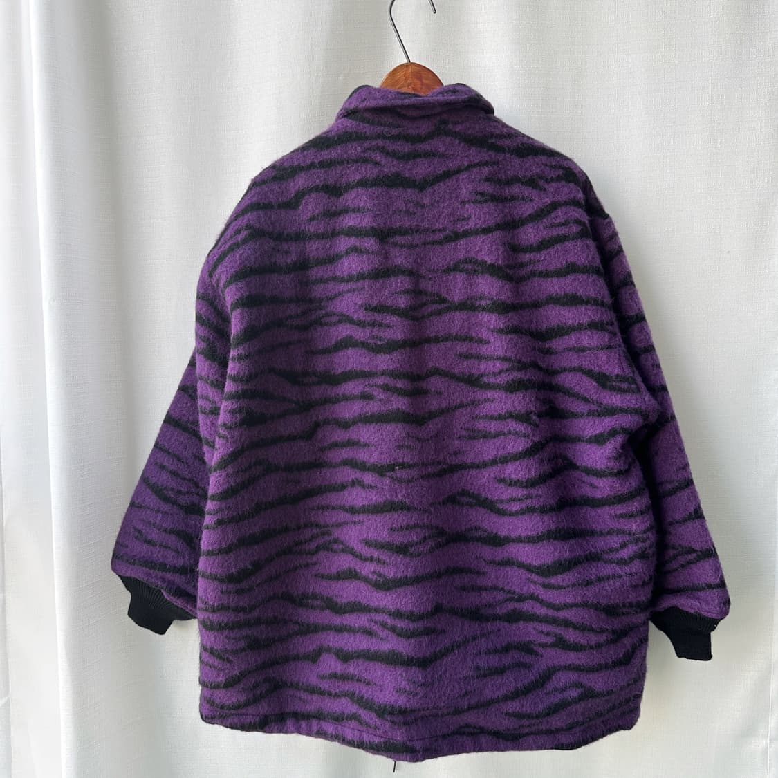 니들스 22AW 타이거 샤기 코치 재킷 퍼플 L 상품이미지9