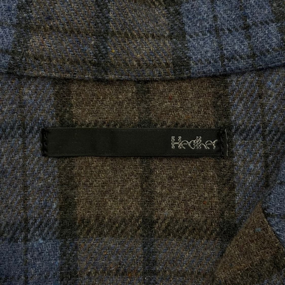 Heather 크롭체크셔츠 v1932 상품이미지5