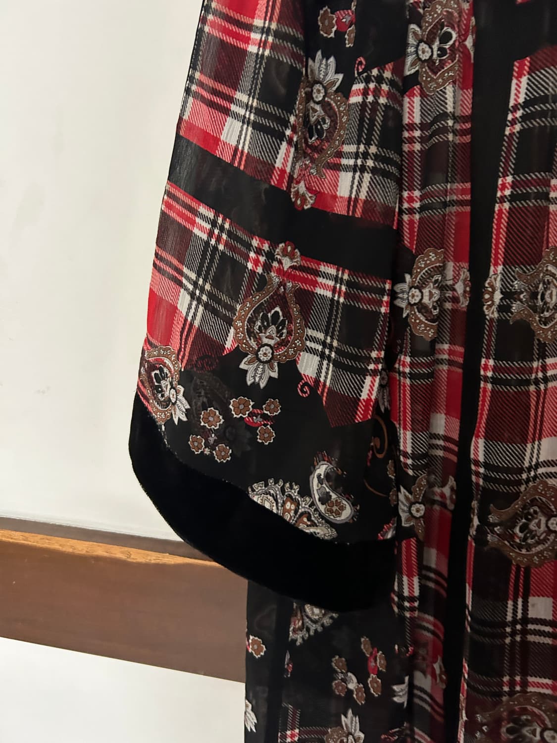 체크 미니 원피스  상품이미지3