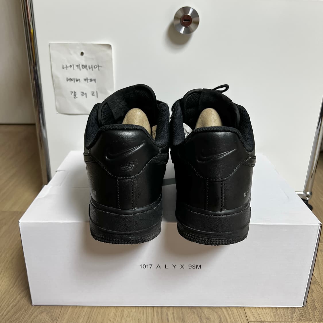 [270] 나이키 × 1017 알릭스 9SM 에어포스 1 로우 SP 블랙 상품이미지8