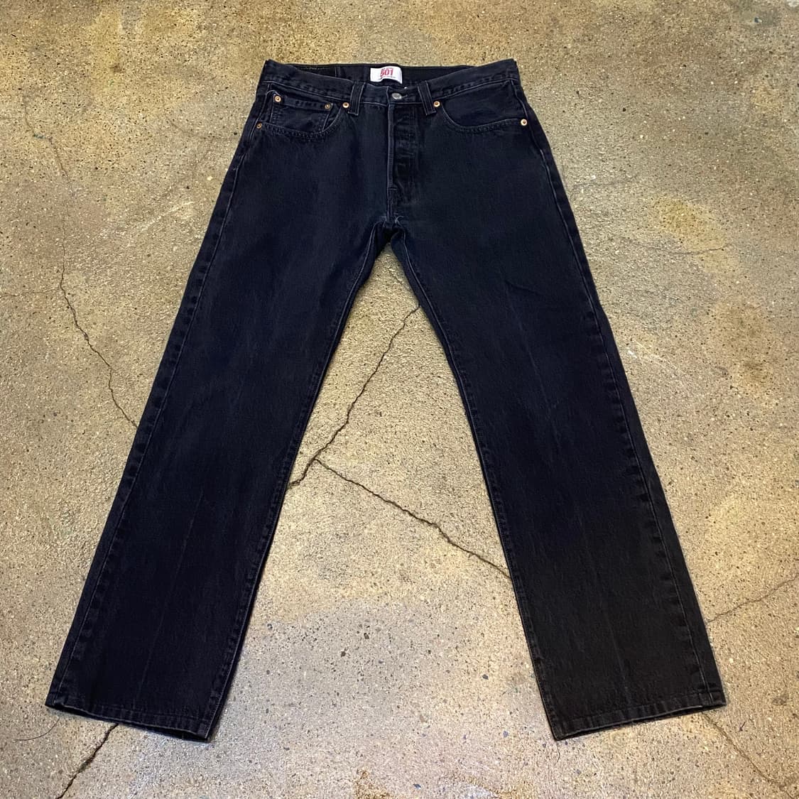 미국 빈티지 리바이스 501 블랙진 청바지 상품이미지1