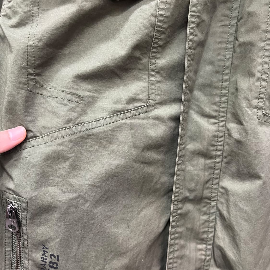 캠프5 밀리터리 MARINE 플라이트 항공 자켓 2XL 상품이미지7