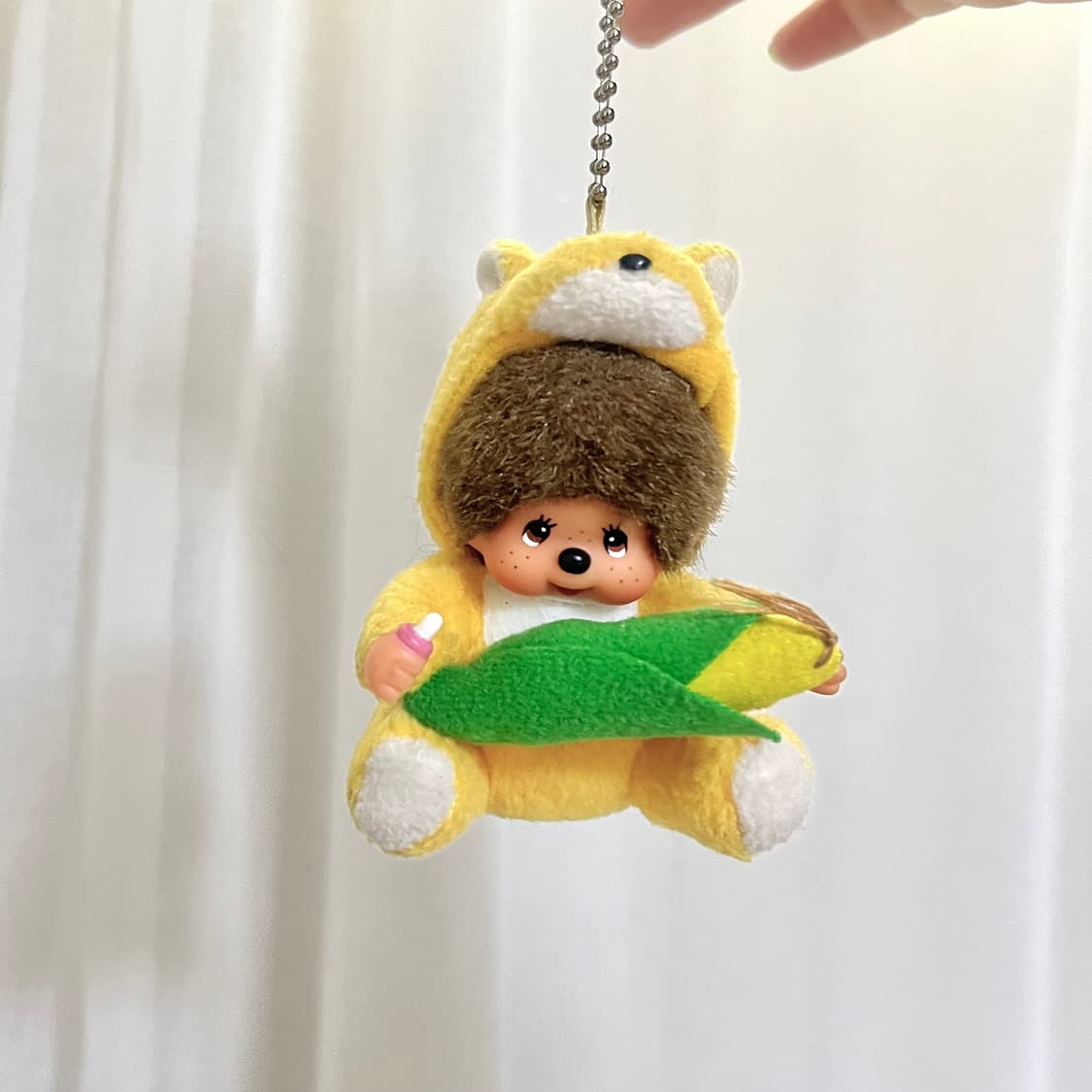 고전 미니 몬치치 키링 훗카이도 지역한정 여우 몬치치 상품이미지1