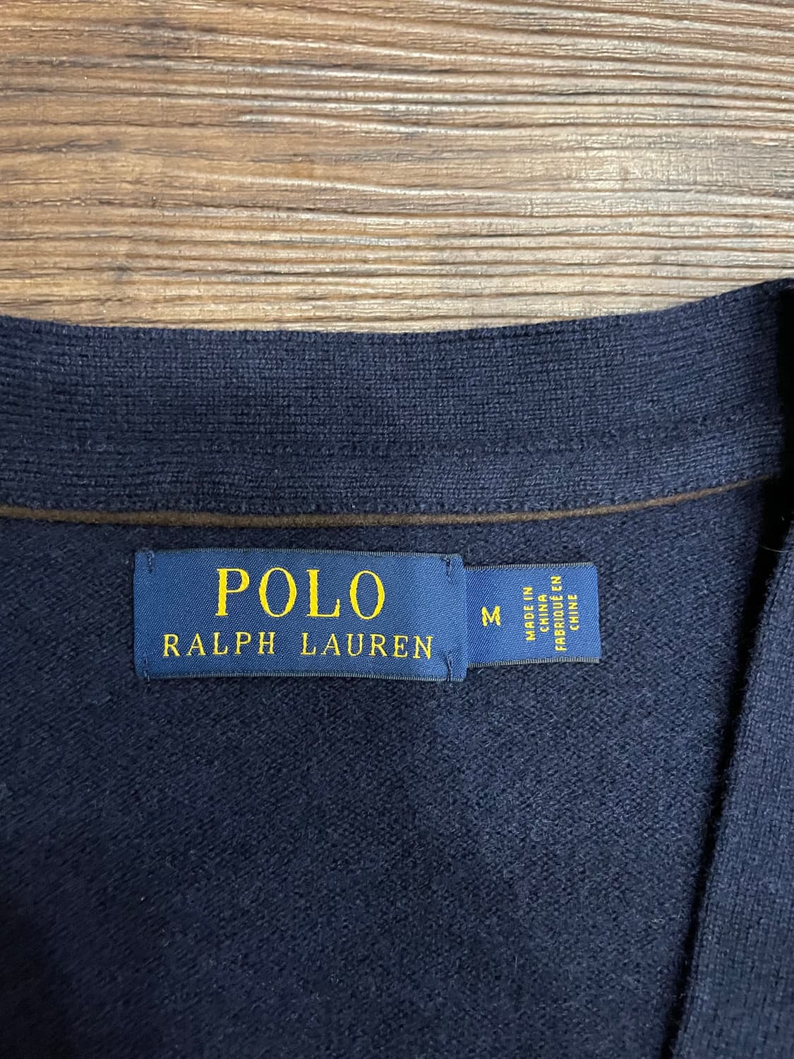 폴로 랄프로렌 베어 메리노울 가디건 네이비 상품이미지7