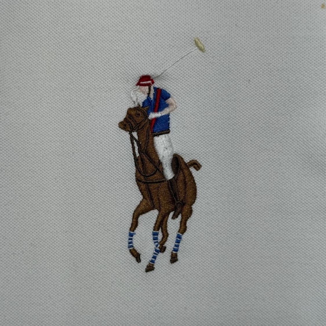 폴로 랄프로렌 빅포니 PK 카라 티셔츠 화이트 M 상품이미지2