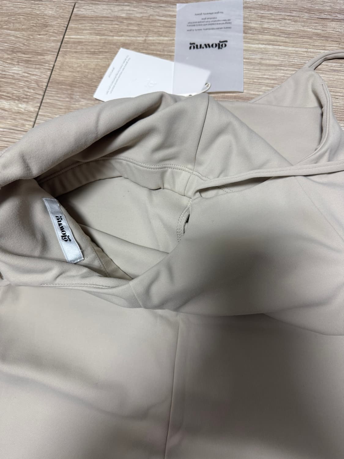 새제품_ 글로니 바디수트 Beige 상품이미지6