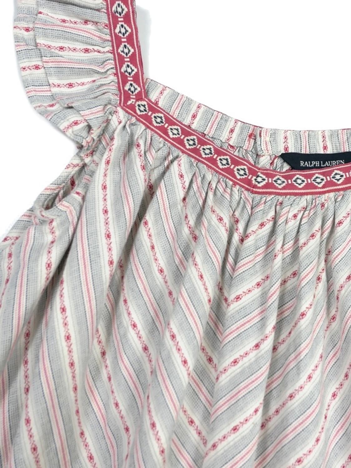 Ralph Lauren ruffle blouse 상품이미지2