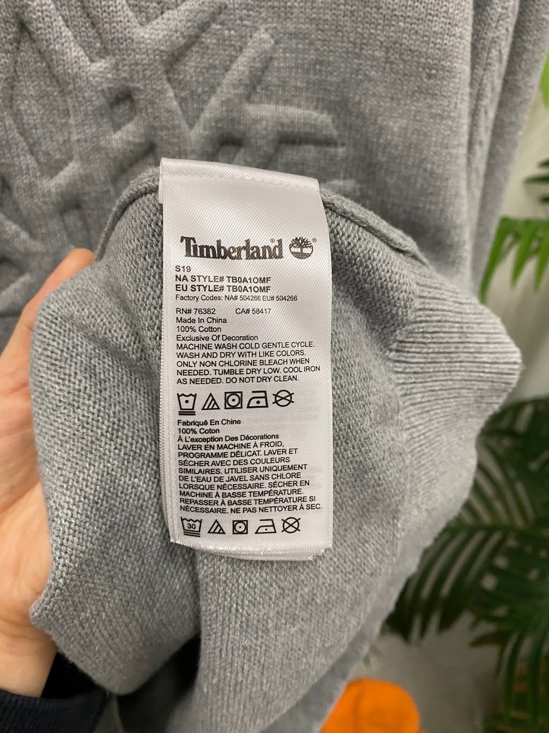 팀버랜드 슬림핏 니트 상품이미지7