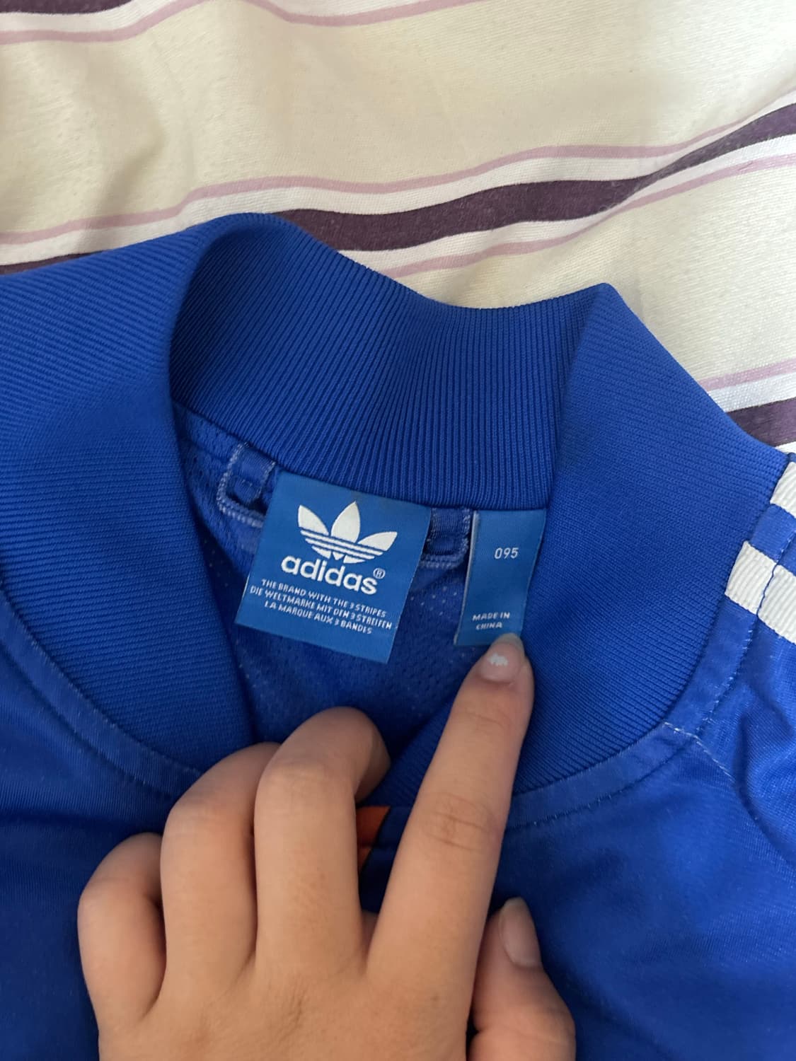 아디다스 희귀 블루 져지 상품이미지3