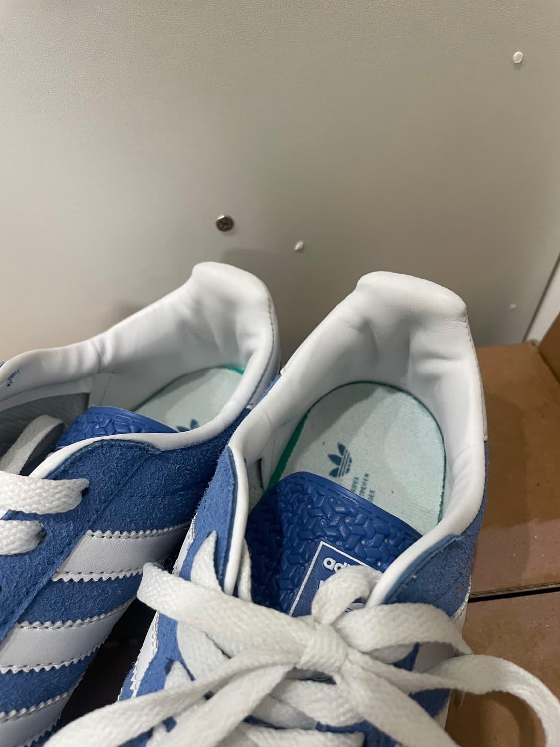 아디다스 가젤 인도어 블루퓨전화이트  235 상품이미지6