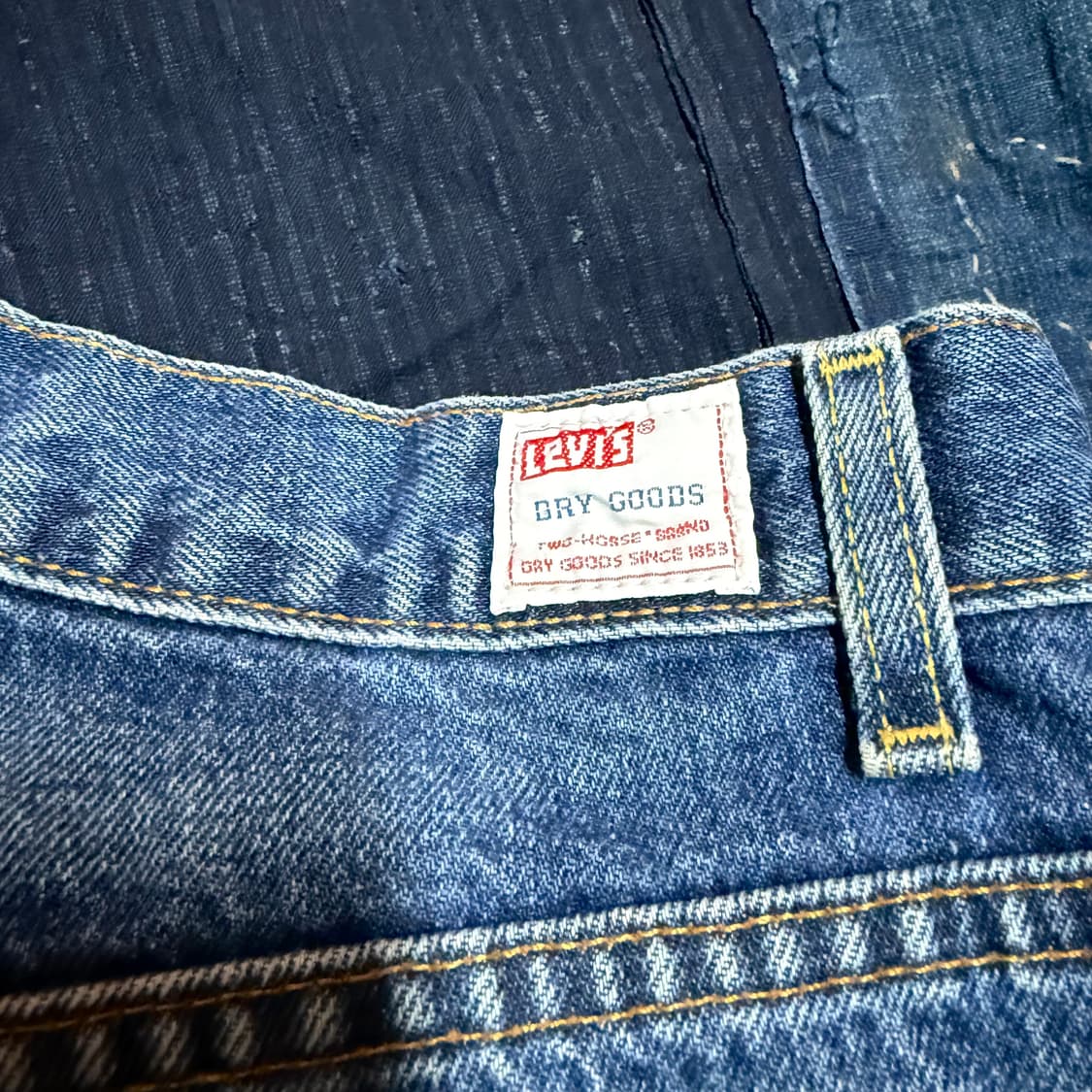 90‘s 리바이스 569 루즈 스트레이트핏 데님 팬츠 32 상품이미지6