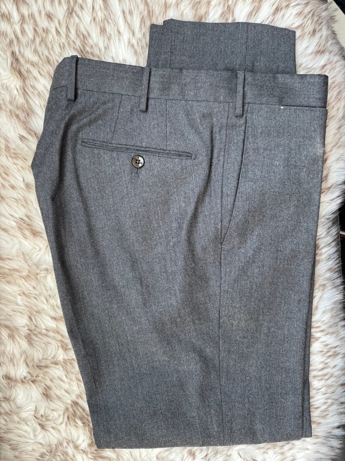 PT Torino 울+캐시미어 플란넬 팬츠 50  상품이미지7