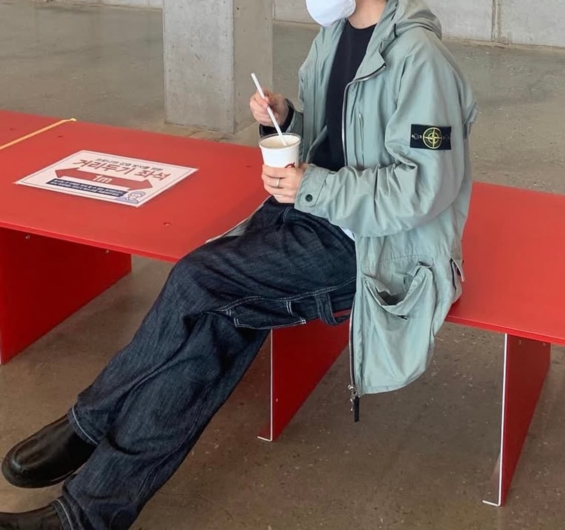 스톤아일랜드 마이크로랩스 후드자켓 XL 상품이미지3