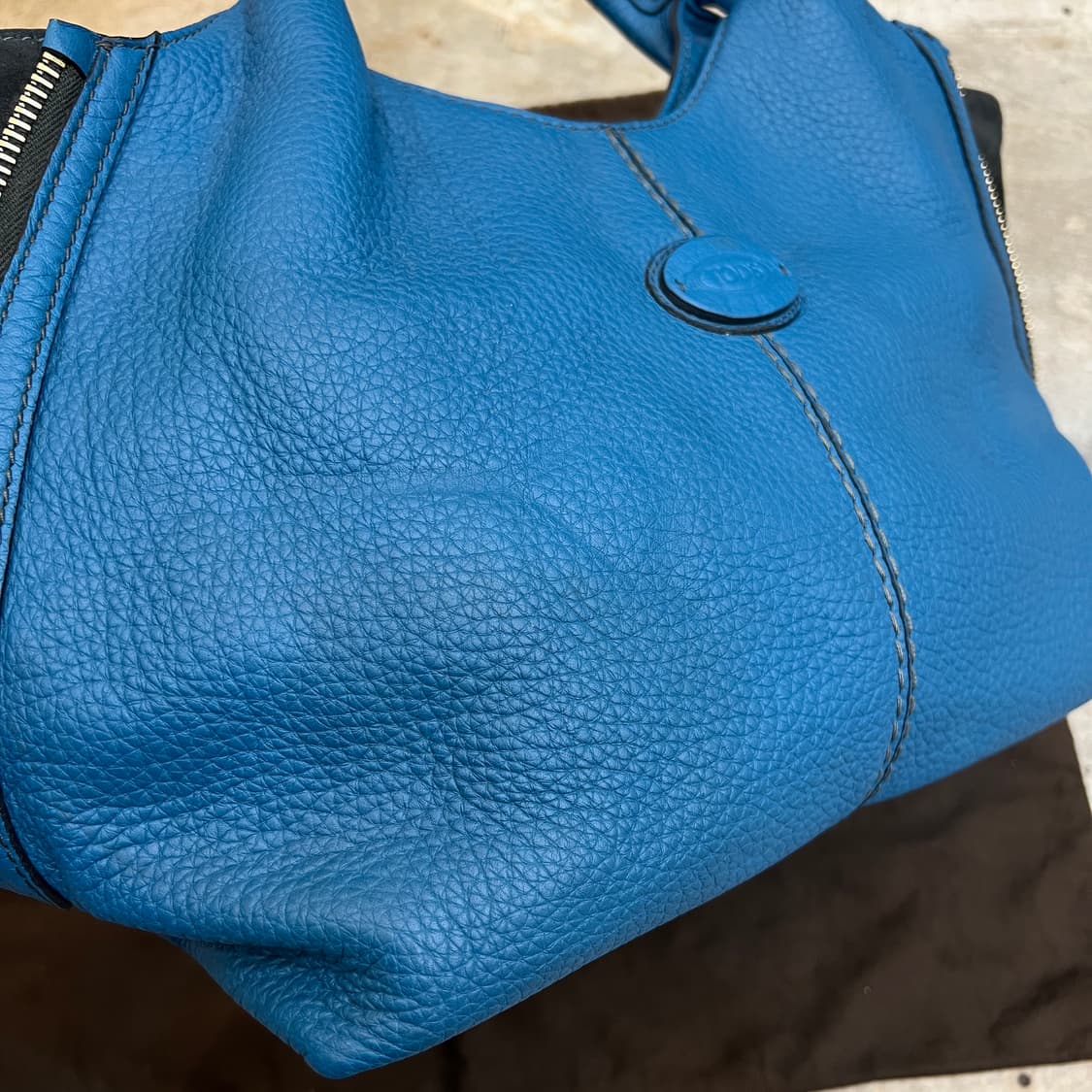 TODS 레더 토트백 상품이미지5