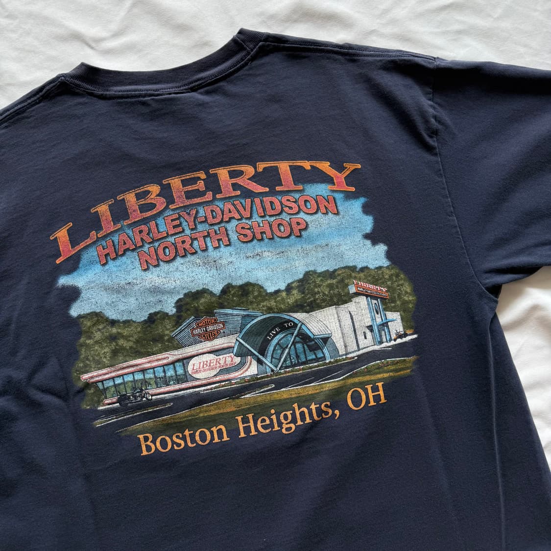 00s 할리 데이비슨 Liberty 티셔츠 상품이미지1
