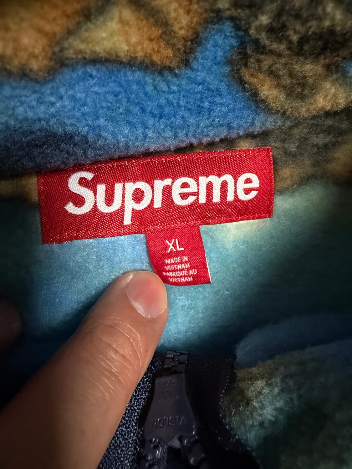 슈프림 안티히어로 플리스 자켓 멀티컬러 - 25FW  상품이미지2