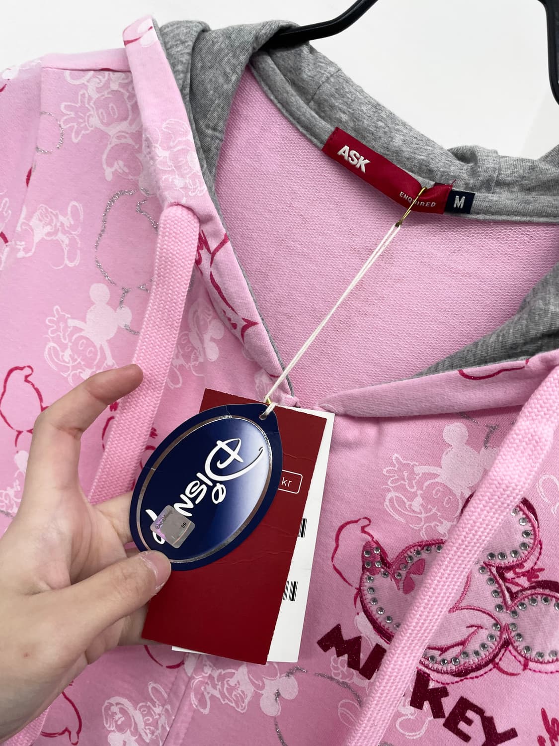 핑크 미키 핫픽스 후드집업🎀 상품이미지9