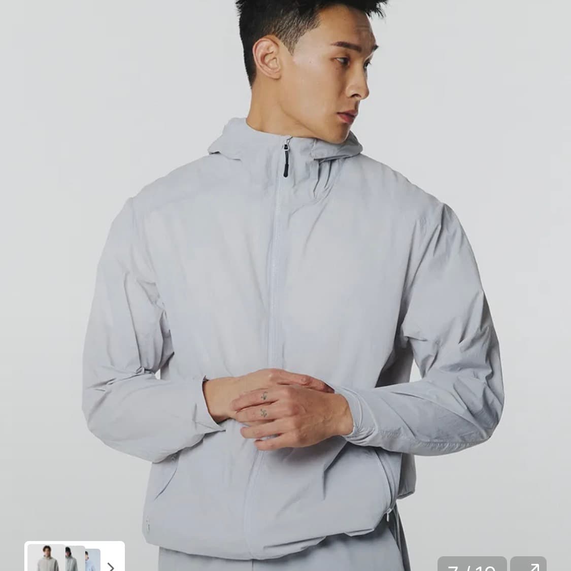 (XXL) 무탠다드 바람막이 상품이미지2