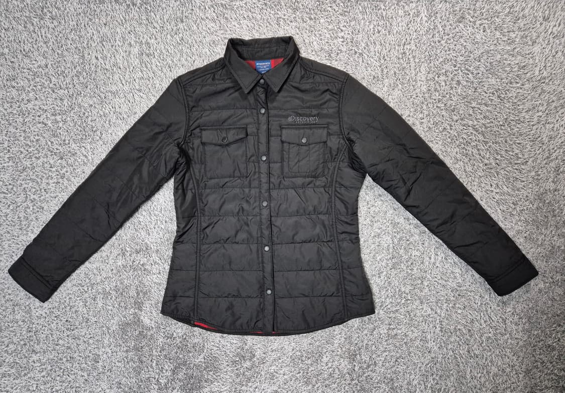 디스커버리 여성 경량 패딩 셔츠자켓 95 상품이미지1