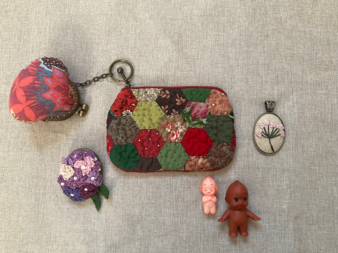 핸드메이드 자수 브로치 flower garden 상품이미지4