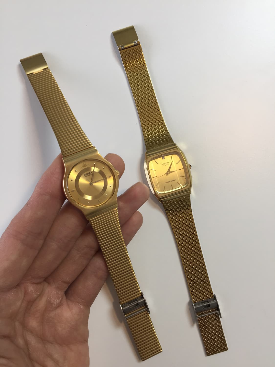 80s vintage gold quartz 상품이미지1